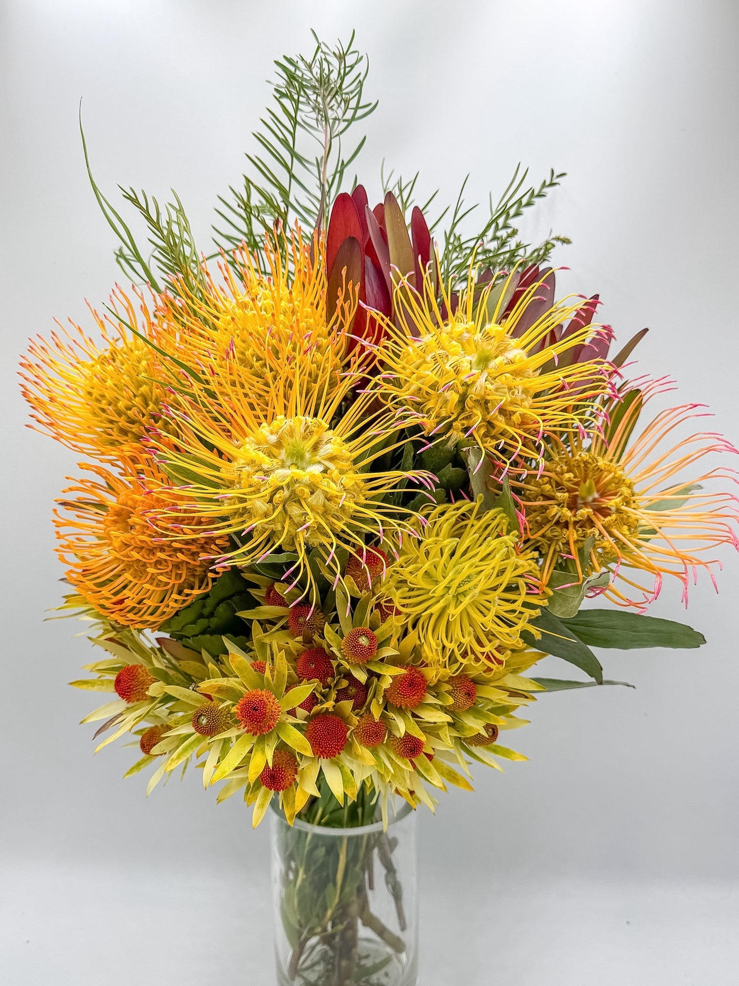 The Honey Bee Protea Bouquet