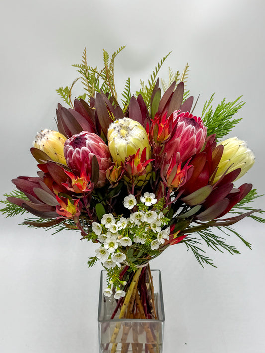 Autumn Sunset Protea Bouquet