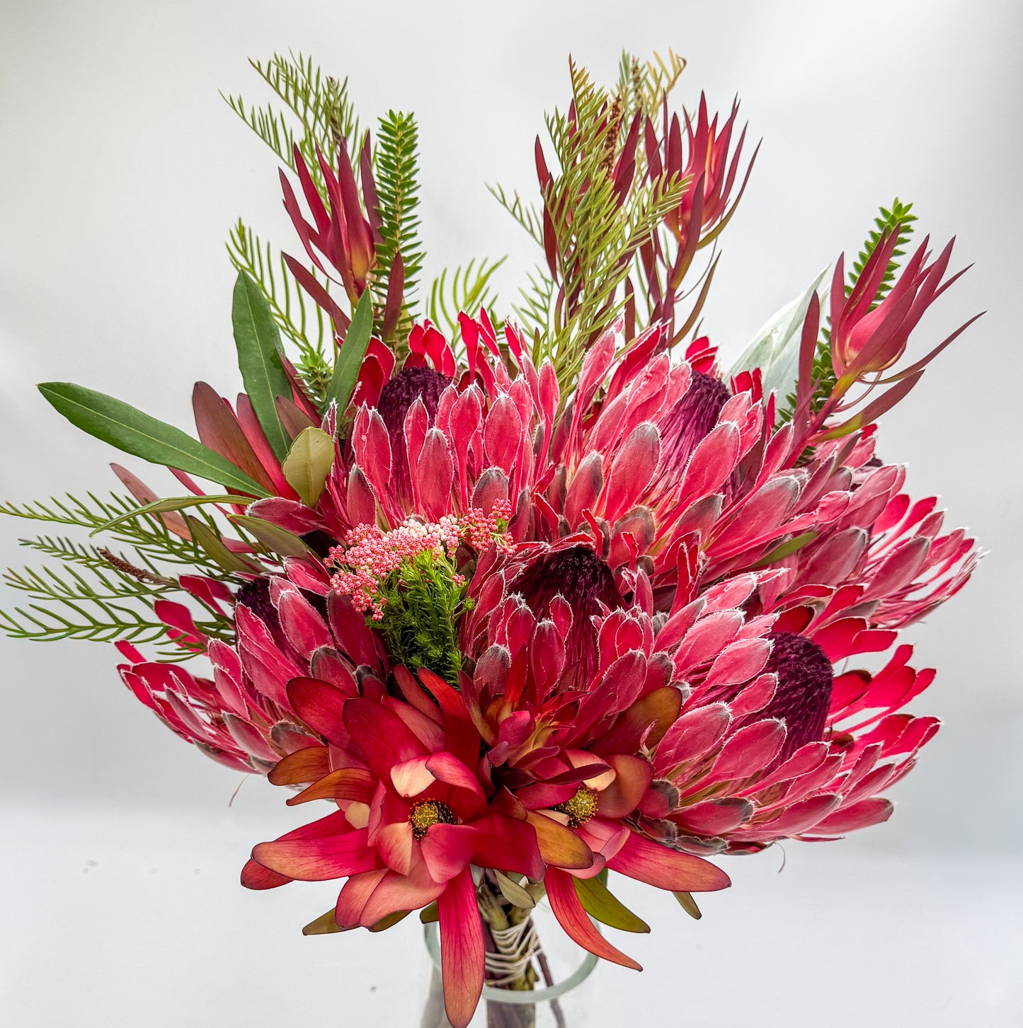 Say It With Fire Protea Bouquet