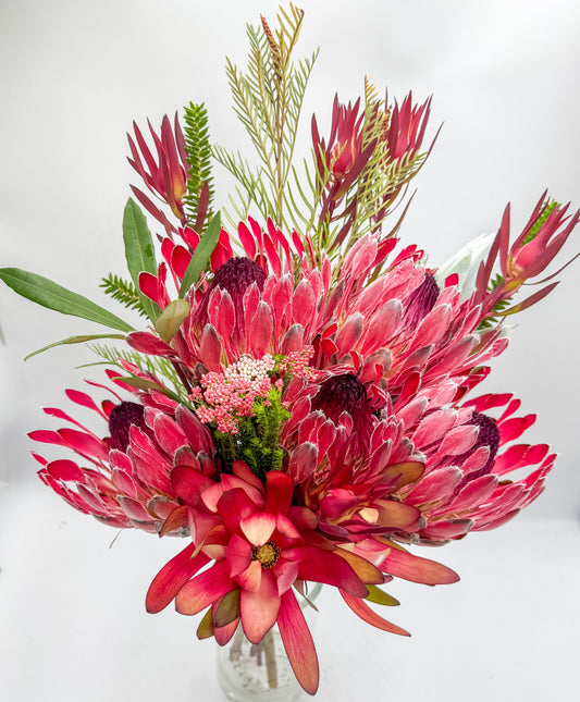 Say It With Fire Protea Bouquet