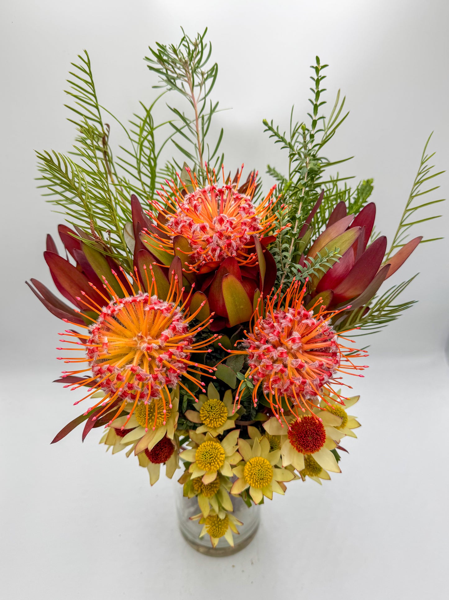 Saffron Safari Protea Bouquet