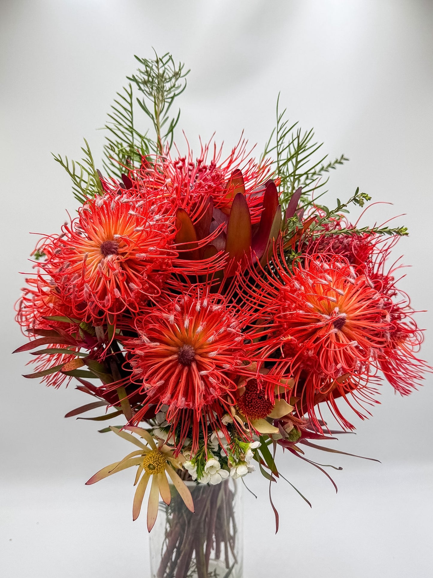 Ruby Renegade Protea Bouquet
