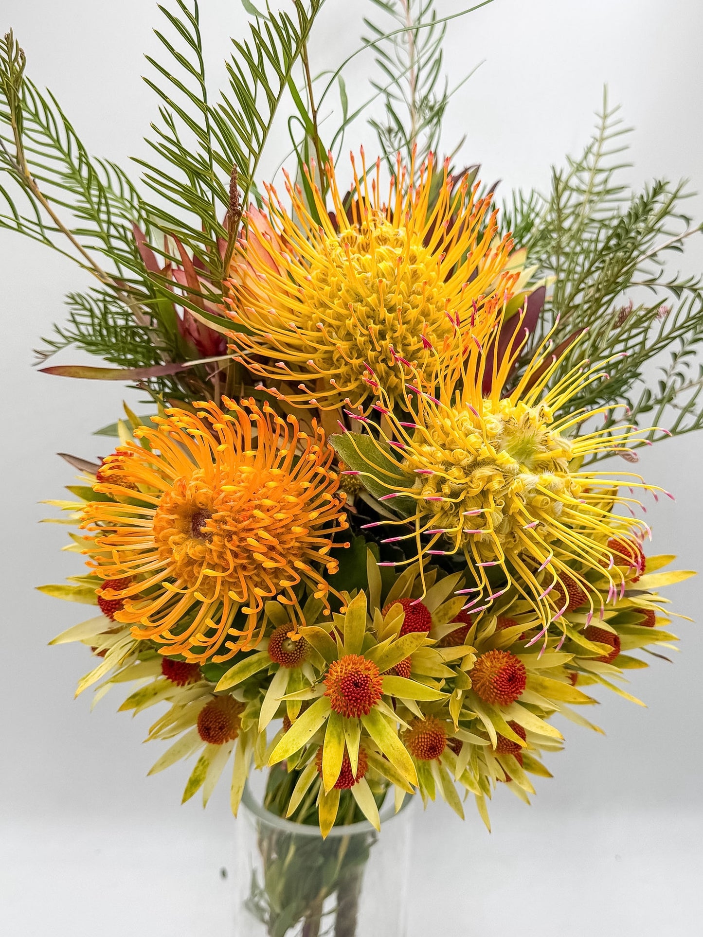 The Honey Bee Protea Bouquet