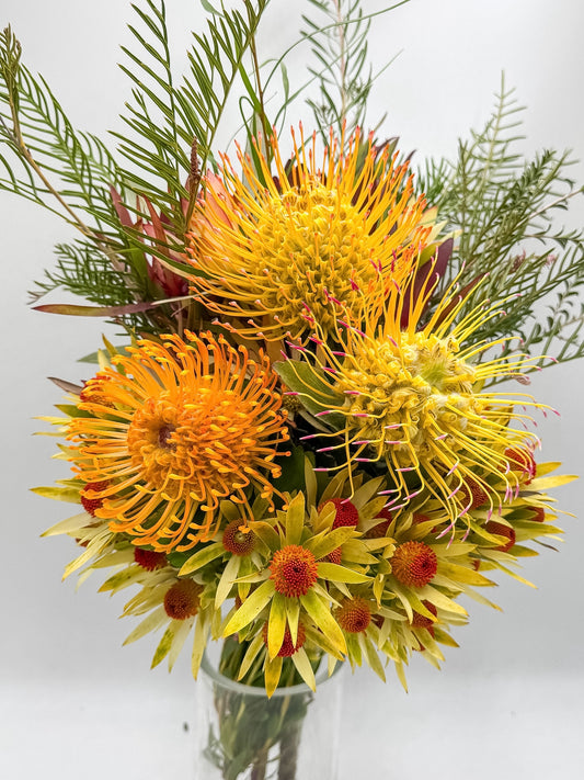 The Honey Bee Protea Bouquet