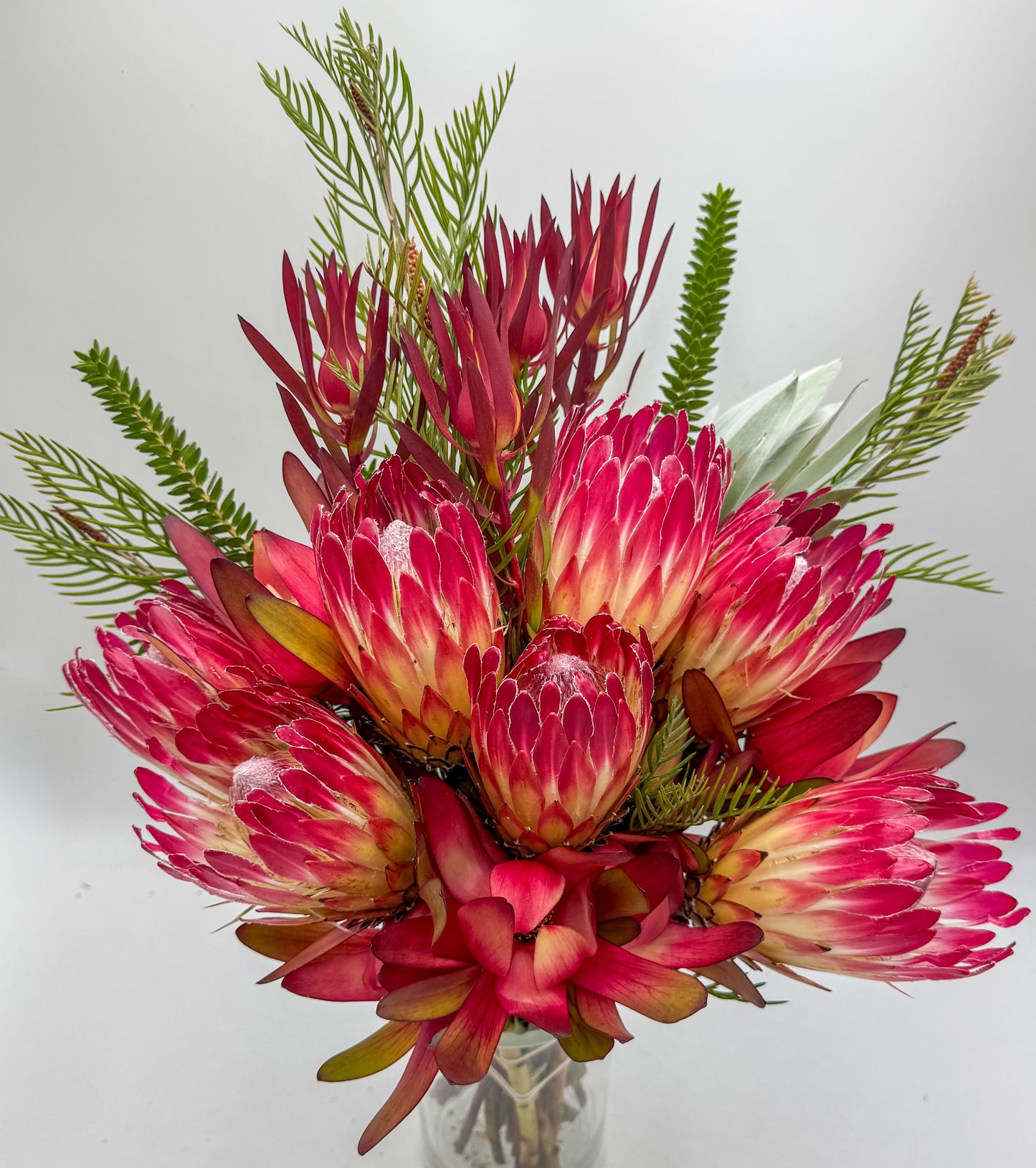Loving Hearts Protea Bouquet