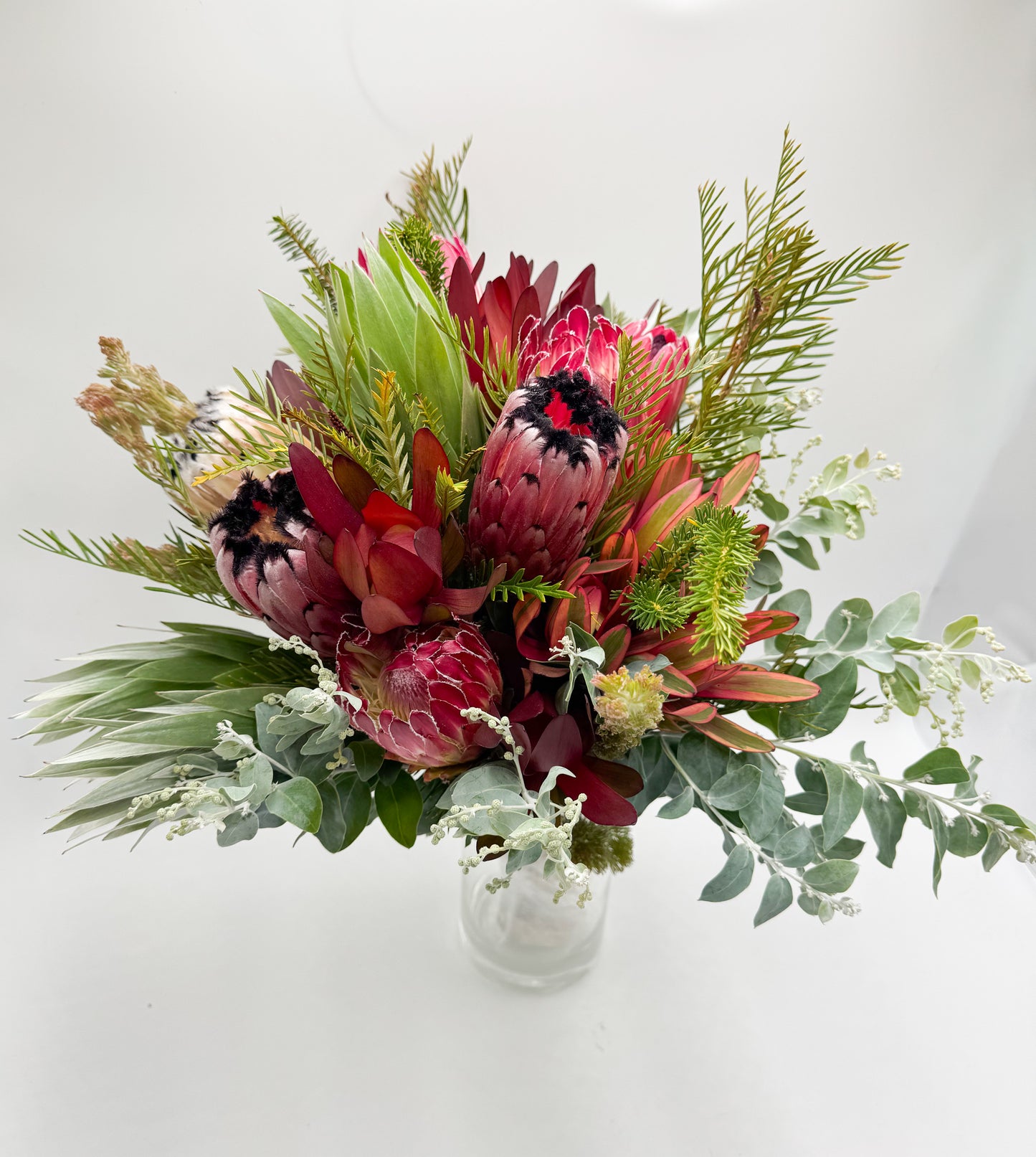 Scarlet Surprise Protea Bouquet